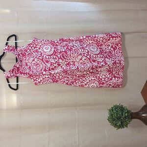 Jessica Howard pink printed dress in size 10